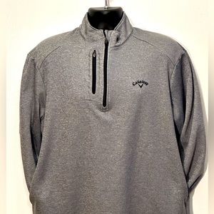 Callaway quarter zip long sleeve golf pullover in a men’s Large